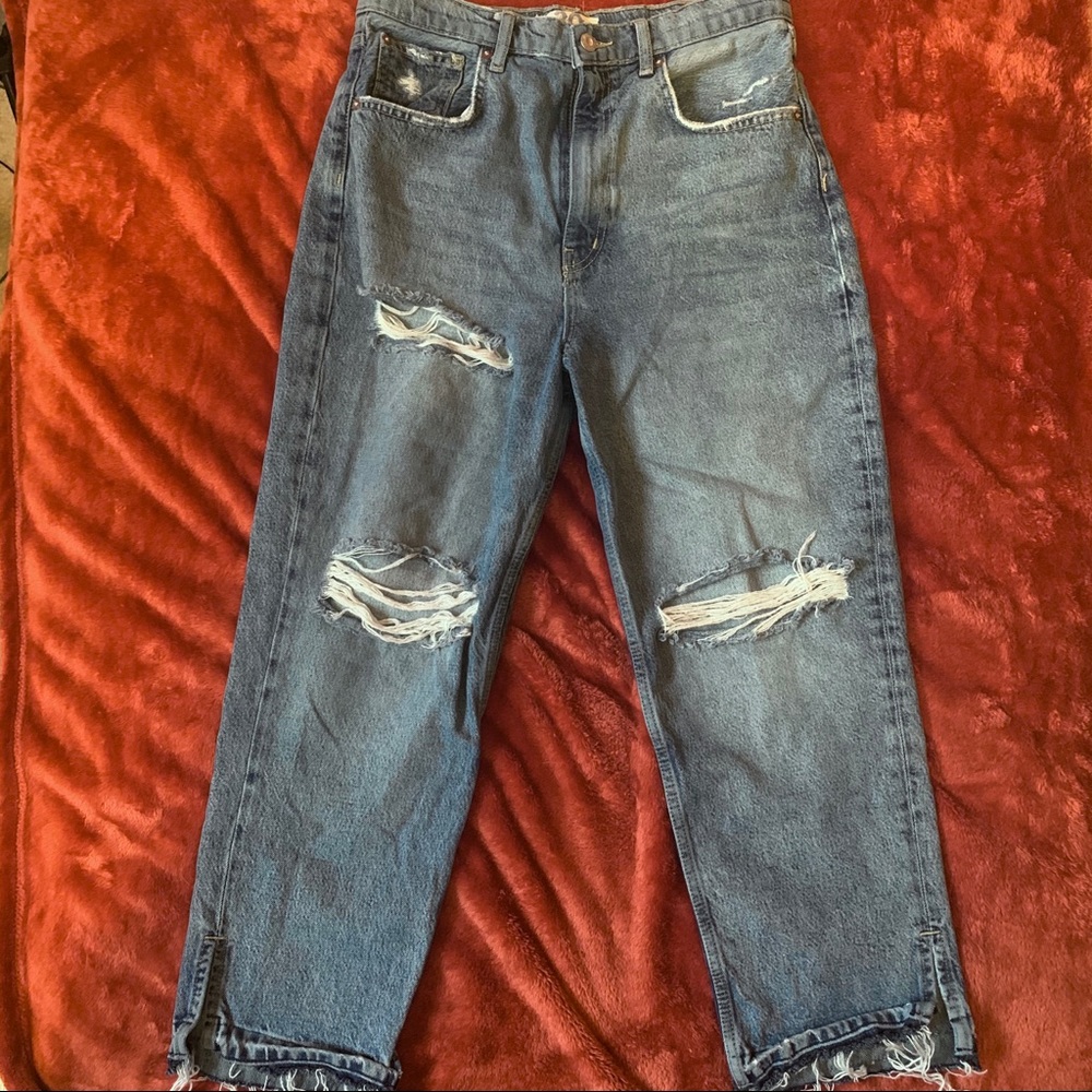 NWOT Light/medium wash Free People jeans